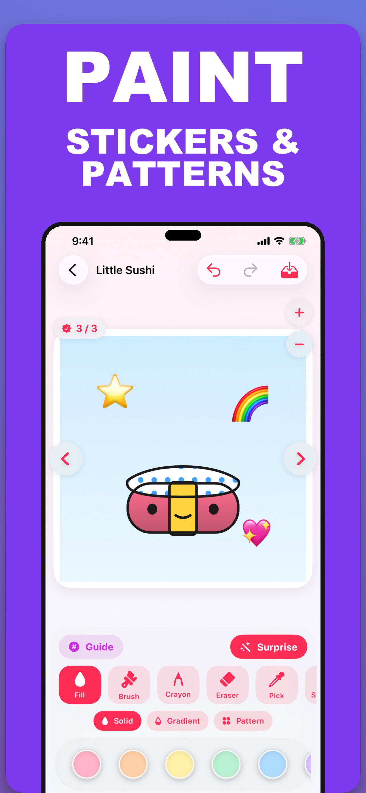 Screenshot 5 of Kawaii Coloring Book Kids Draw