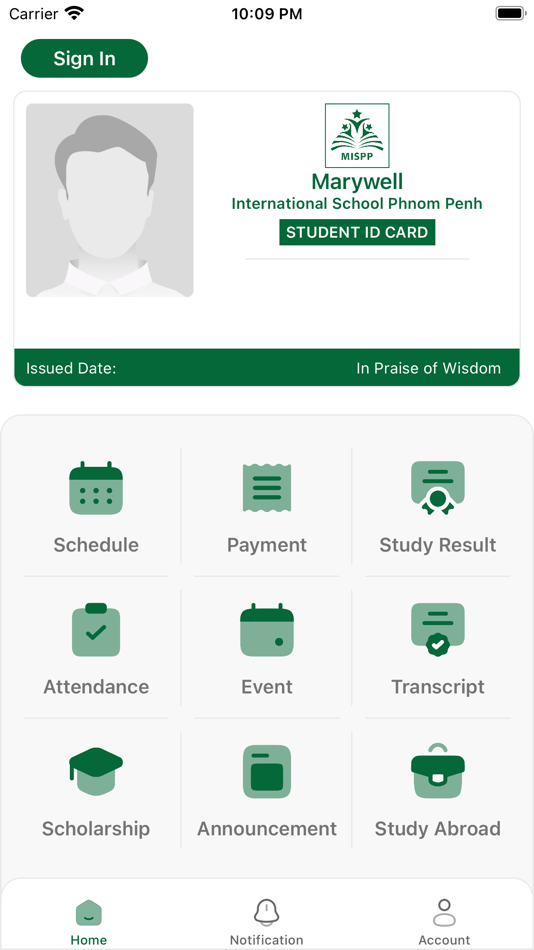 #2. MISPP Student Portal (iOS) 由: khemra ly