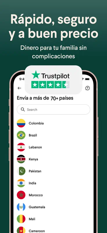Taptap Send: Enviar dinero screenshot 1 of 7