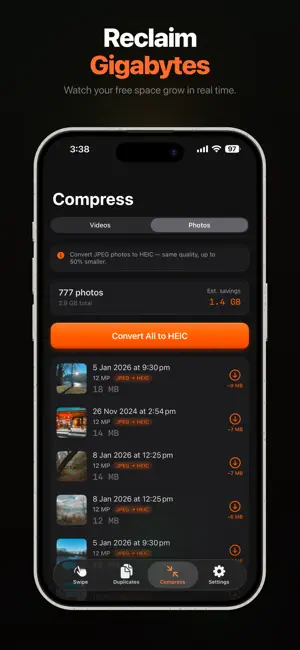 Cura: Photo Cleaner & Storage screenshot 4