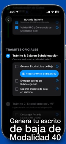 Ruta 73 - Pensiones iPhone screenshot