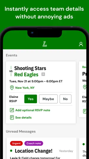 LeagueApps Play screenshot 1
