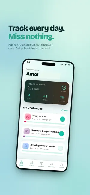 21 Days - Habit Building screenshot 3