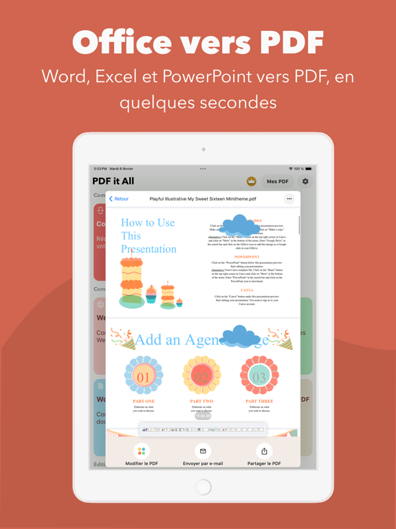 Screenshot #6 pour PDF Convertisseur de Documents