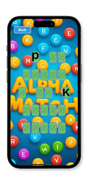Alpha Match: Memory Game screenshot 2