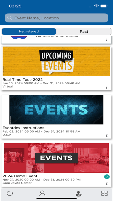 Screenshot #1 pour Eventdex- Event Management App