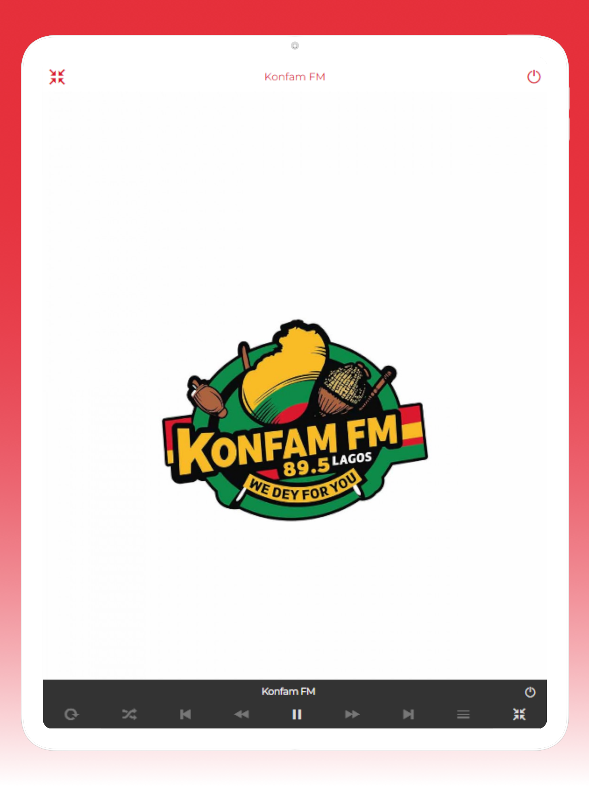Konfam FM screenshot 5