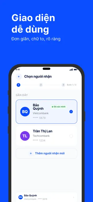 NhanEX: Send Money to Vietnam screenshot 3