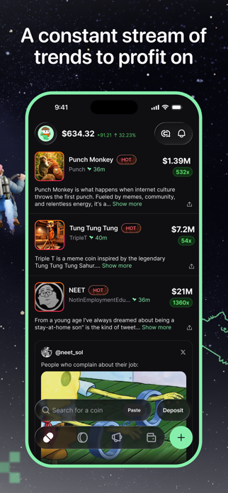 pump.fun - speculate on trends Screenshot 5 of 5