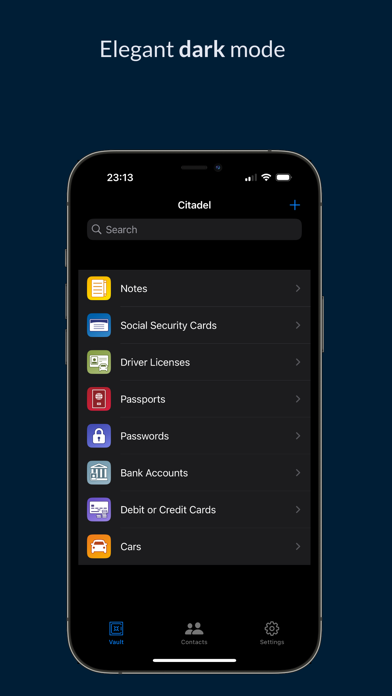 Citadel Password Manager Screenshot