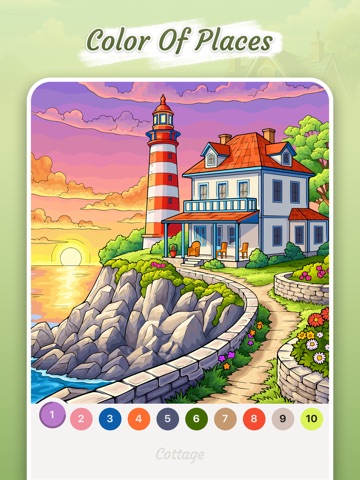 Cottage Color iPad screenshot