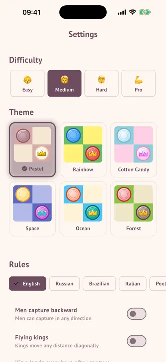 Kids Checkers No Ads screenshot 3
