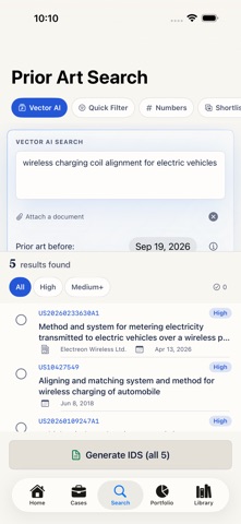 YourPatentAI: Draft & Search Screenshot 3 of 6
