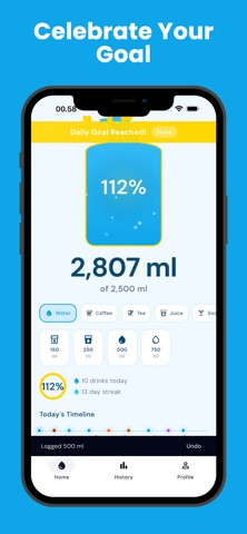 Water Reminder: Aqua Tracker Screenshot 2 of 8