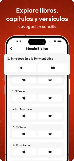 Biblia Reina Valera con Audios screenshot 4