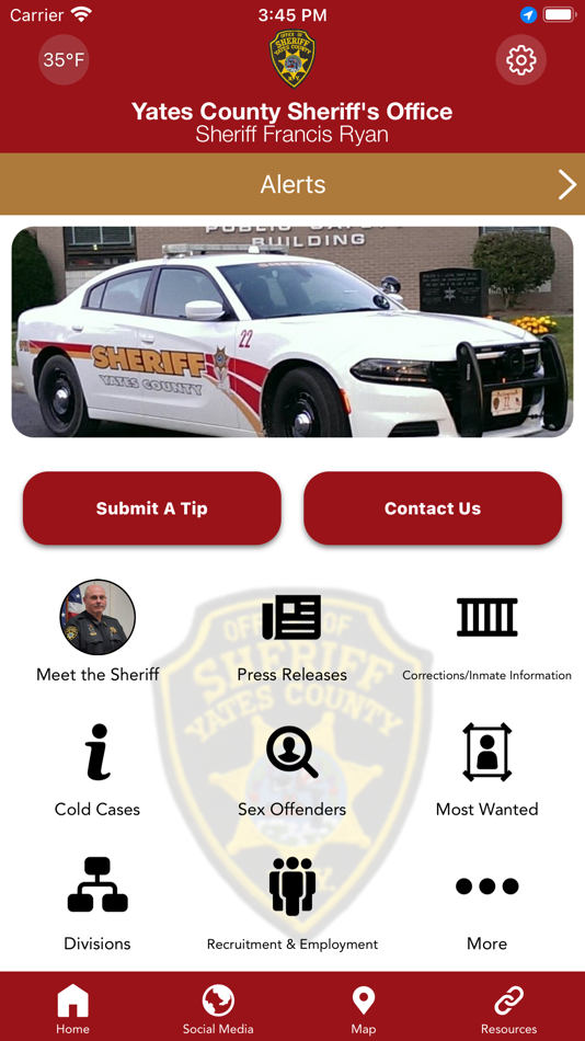 #1. Yates County Sheriff (iOS) 由: Yates County Sheriff Office