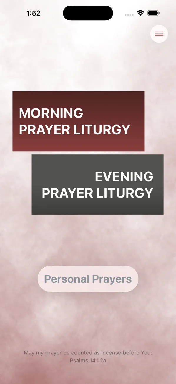 Screenshot #1 pour Prayer Liturgy