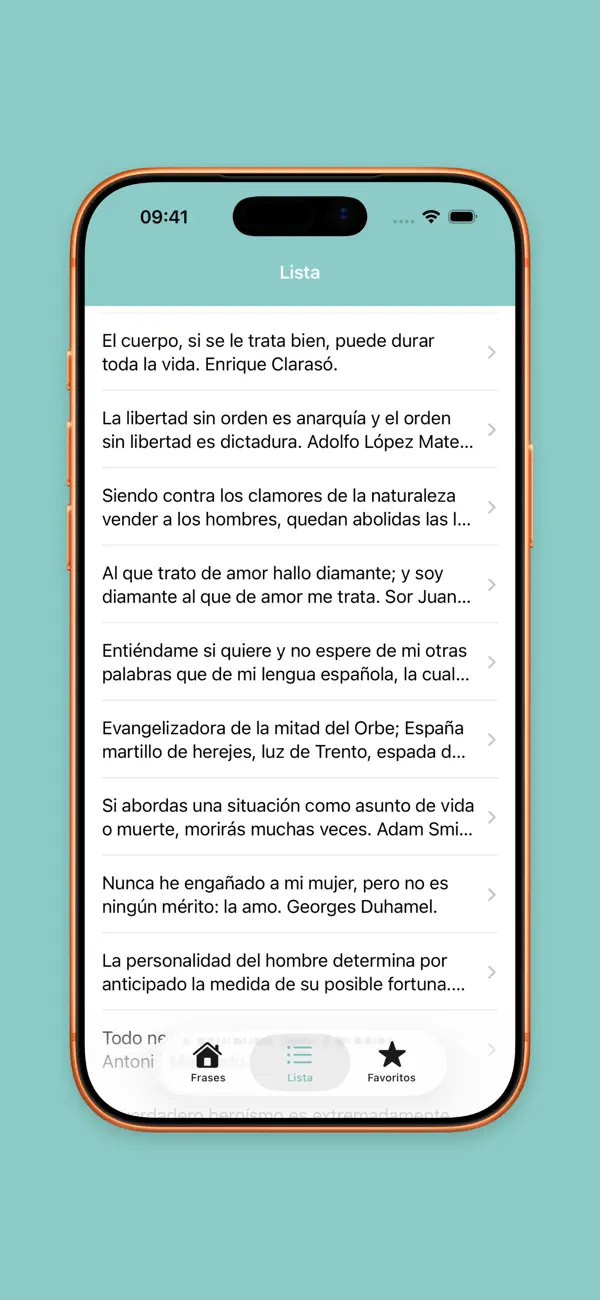 Screenshot #1 pour Frases