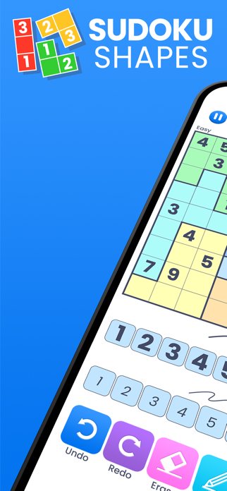 Sudoku Shapes - puzzling.com Screenshot 1 of 8