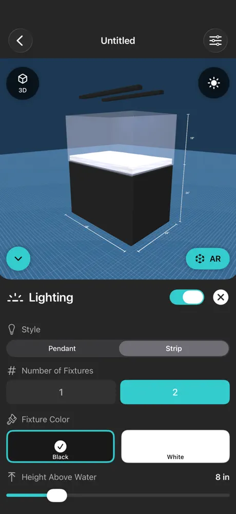 Aquarium Planner AR screenshot 3