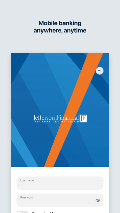Screenshot #1 pour Jefferson Financial CU Mobile