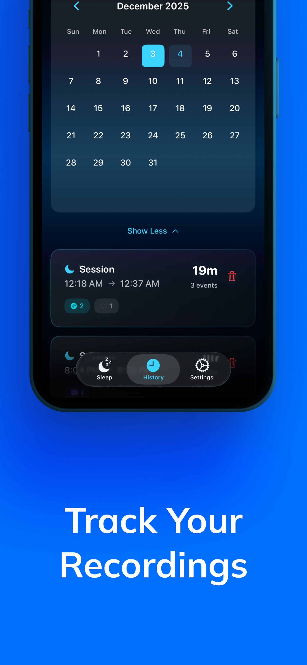 AllSleep - Recorder & Alarm screenshot 5