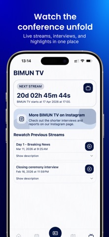 BIMUN: Digital Passport iPhone screenshot