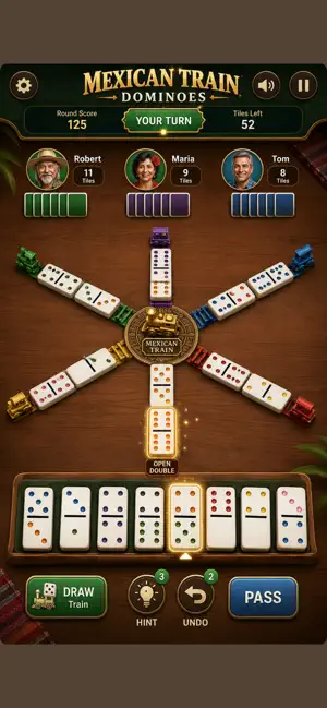 Mexican Train: Dominoes screenshot 1