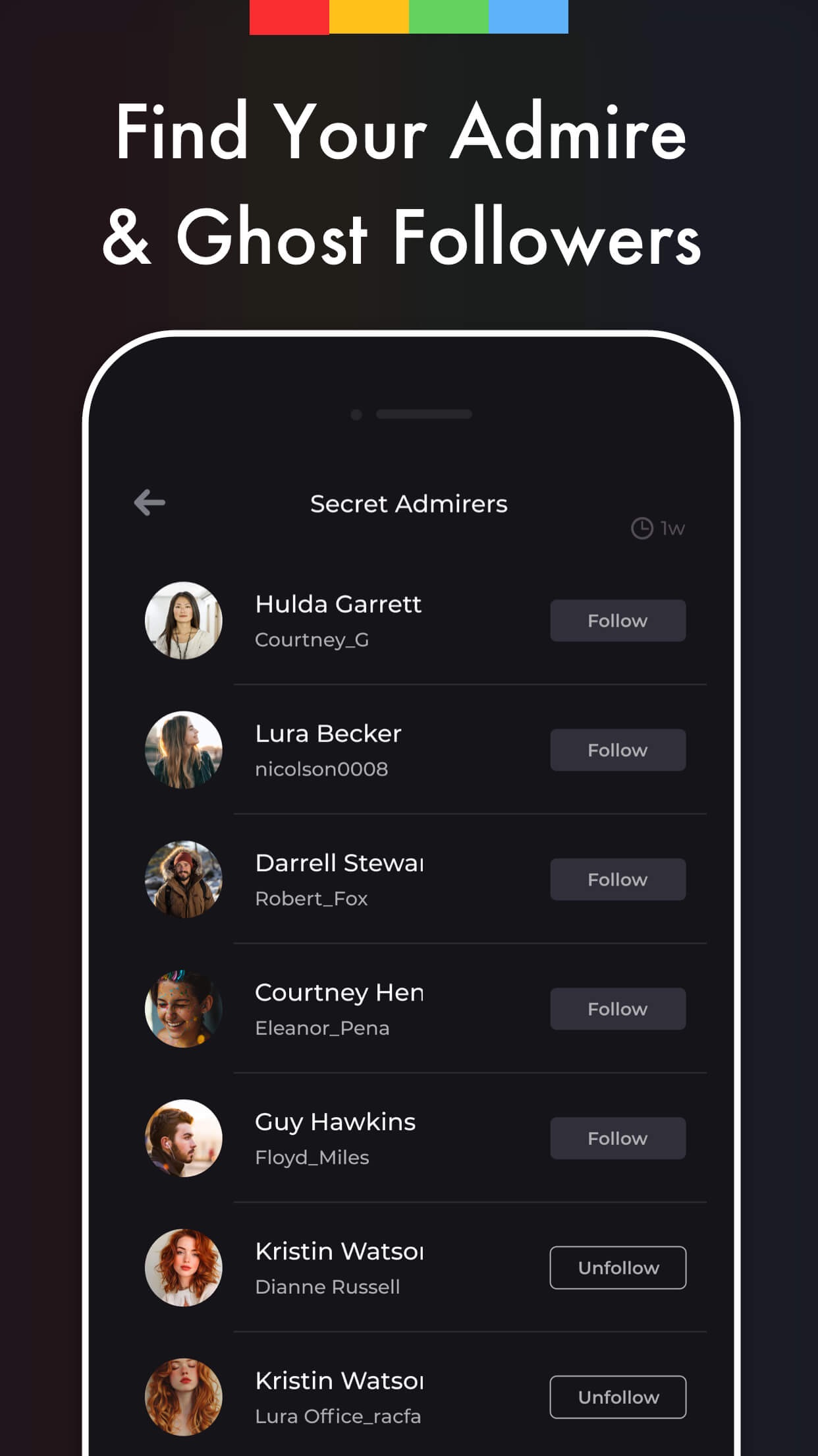 Reports Unfollowers Followers+ screenshot 5