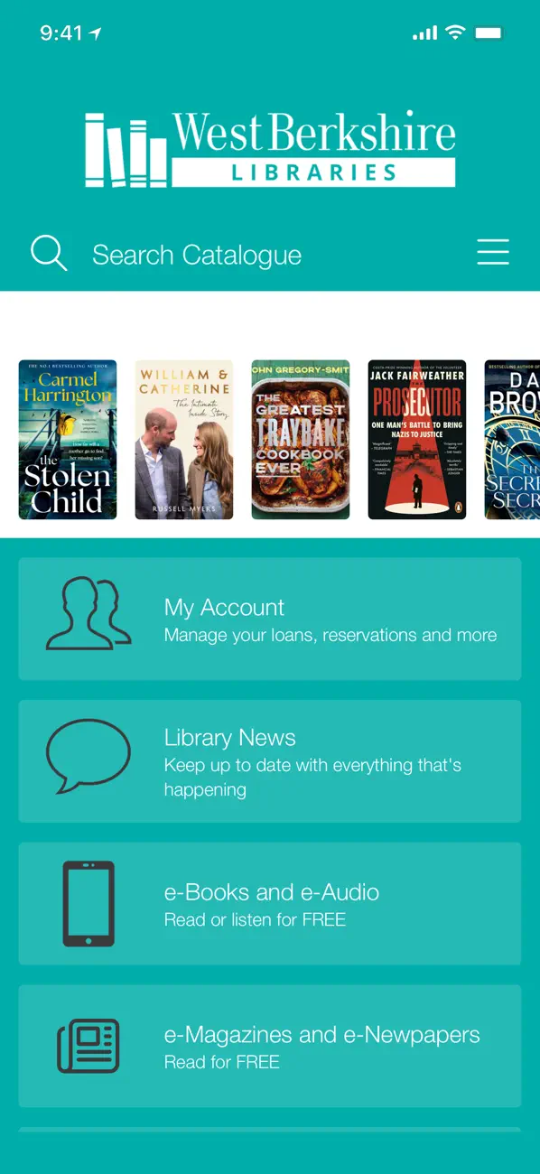 Screenshot #1 pour West Berkshire Libraries