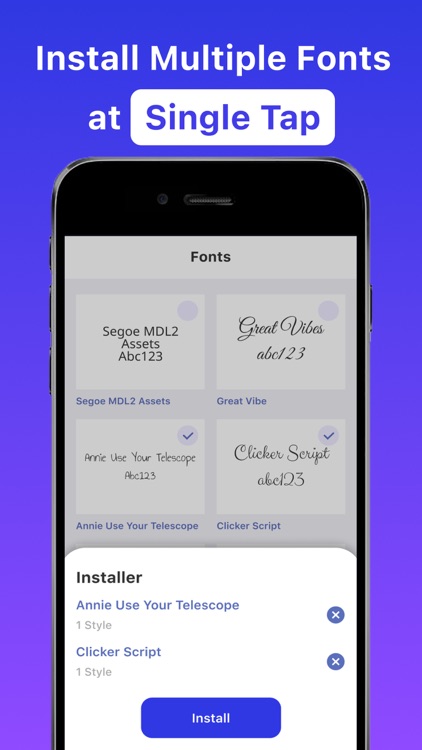 Fonts - Find, install any font