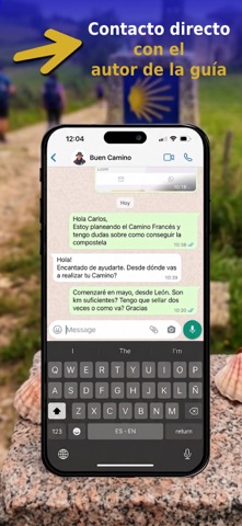 Buen Camino de Santiago App iPhone screenshot 8