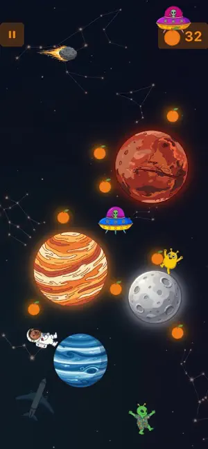 Orange Space: Fly to Explore screenshot 2