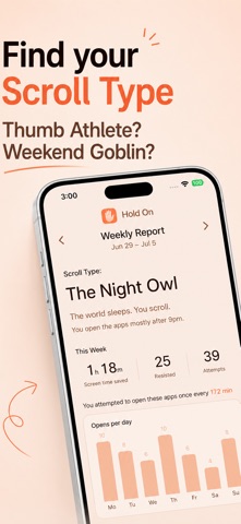 HoldOn: Screen Time Nudge Screenshot 4 of 5