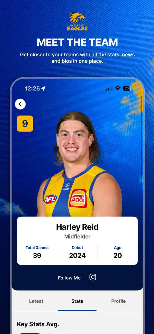Screenshot #3 pour West Coast Eagles Official App