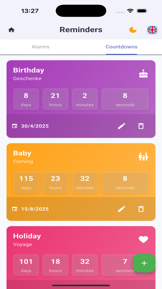 #2. Countdown Timing (iOS) 由: Sadi Kekec