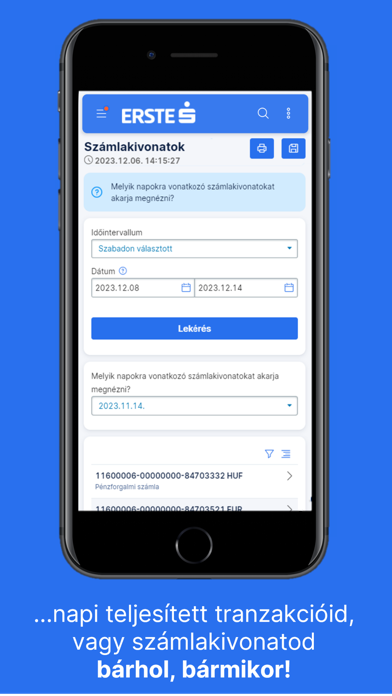 Erste Business MobilBank Screenshot