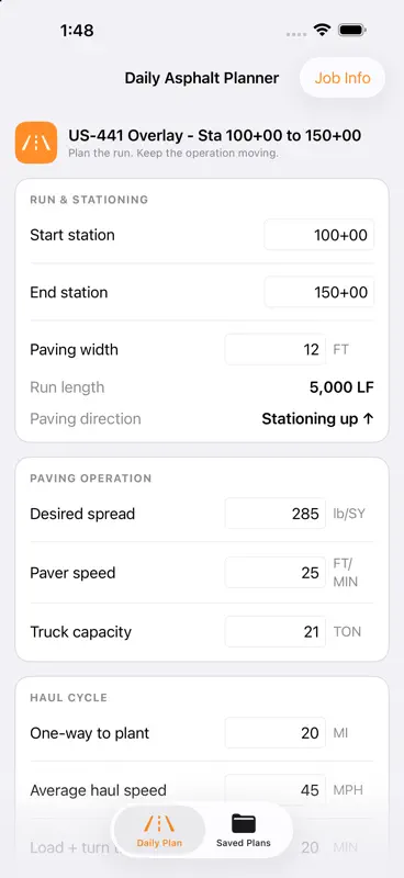 Mainline: Asphalt Planner screenshot 2 of 6
