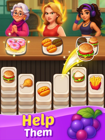 Food Sort: Puzzle Game iPad screenshot