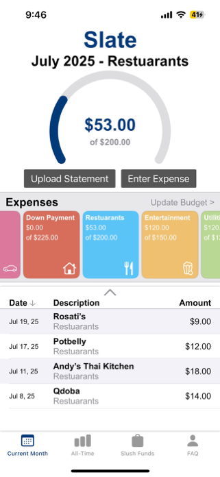 Slate: Budget & Save Screenshot 6 of 10