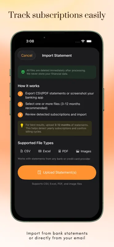 Subcut: Subscription Manager screenshot 6 of 7
