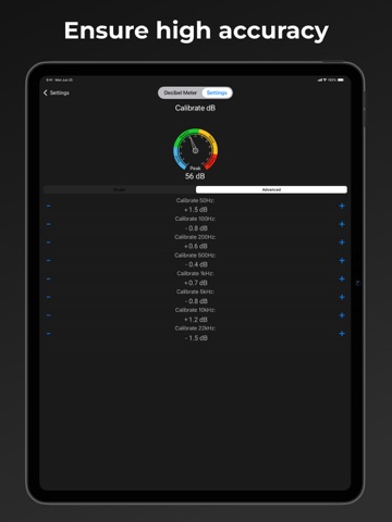 Decibel Meter(Sound Meter) iPad screenshot 5