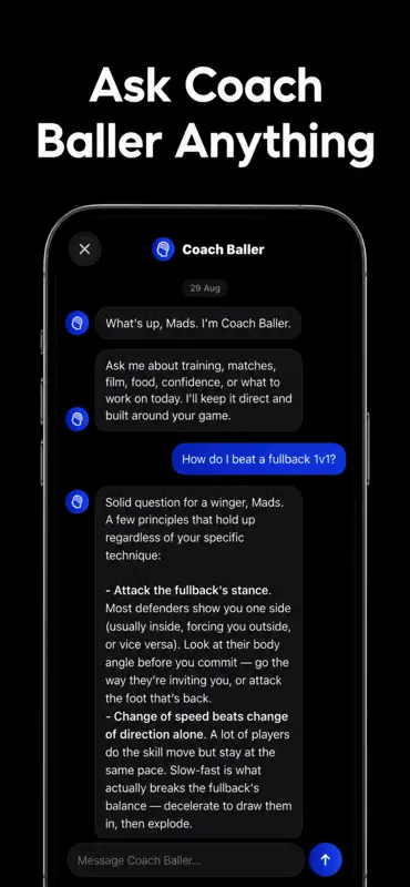 Baller Lab - AI soccer coach screenshot 6 of 6
