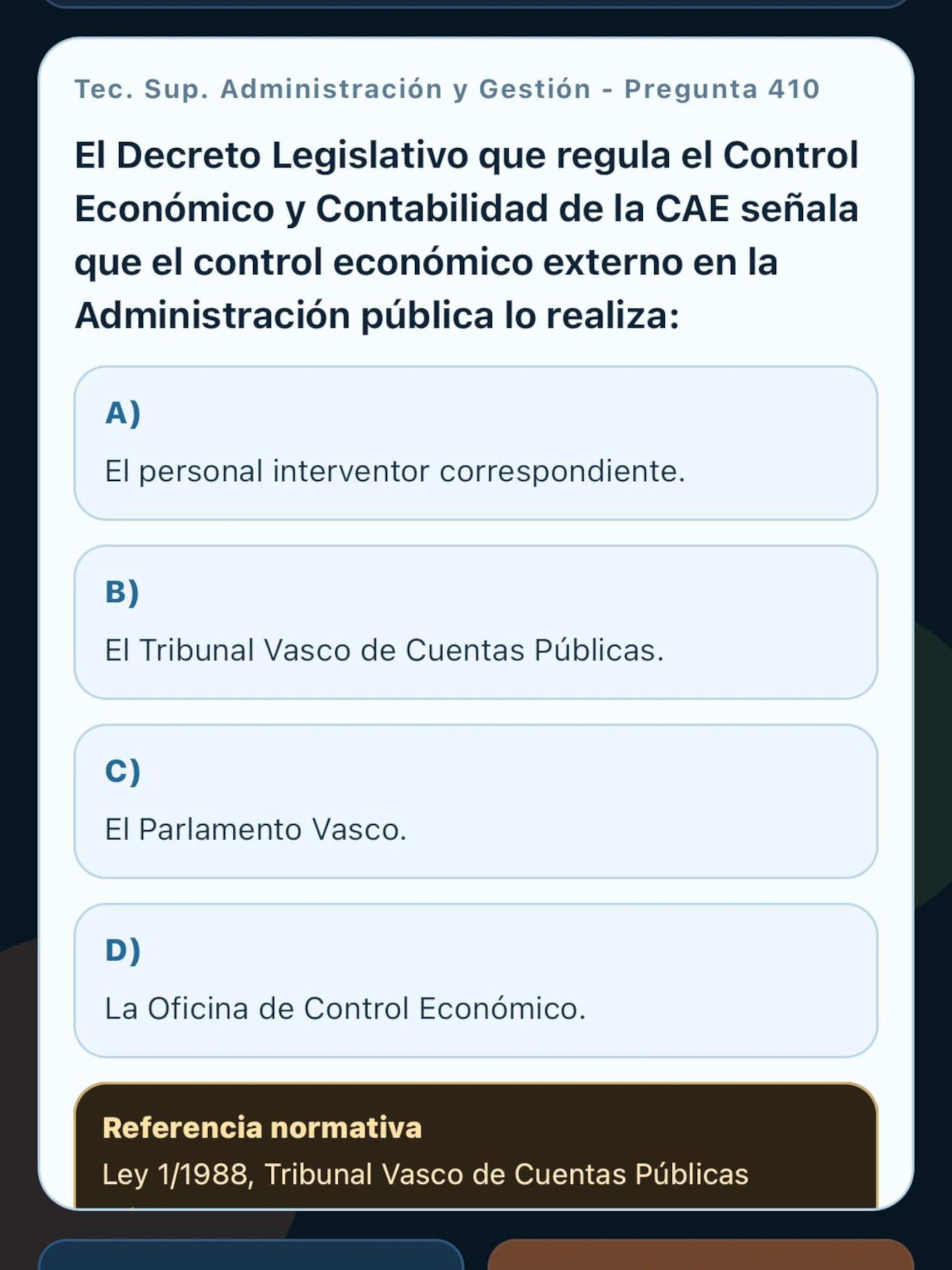 OPE Osakidetza Test