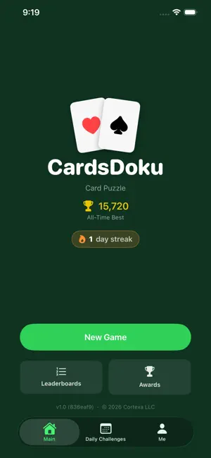 CardsDoku screenshot 1