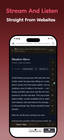 AI Novel Reader - Audio Novels Screenshot 5 of 5