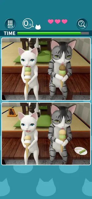 猫様のまちがいさがし screenshot 2