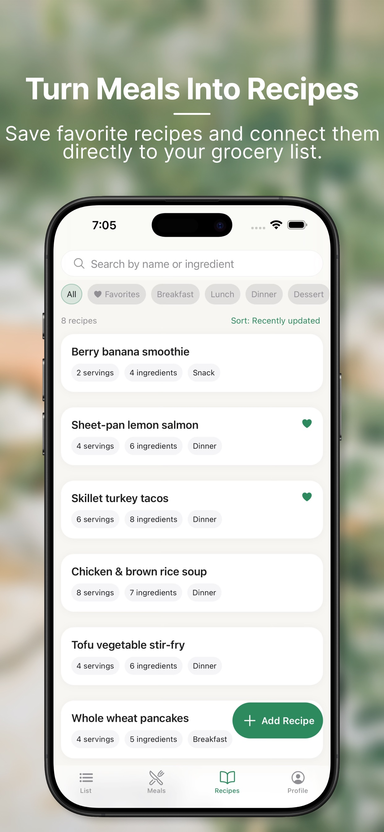 Listio: Grocery List Planner