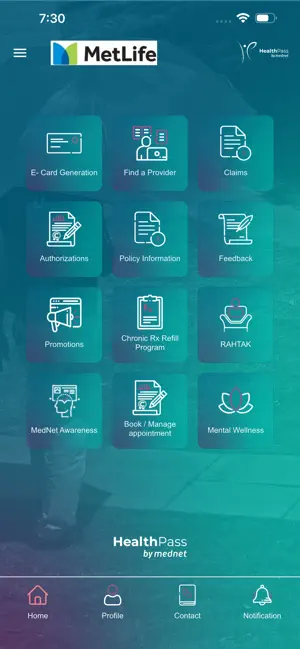 HealthPass by MedNet iPhone screenshot 3