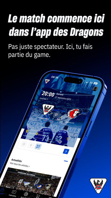 Screenshot #1 pour Fribourg-Gottéron